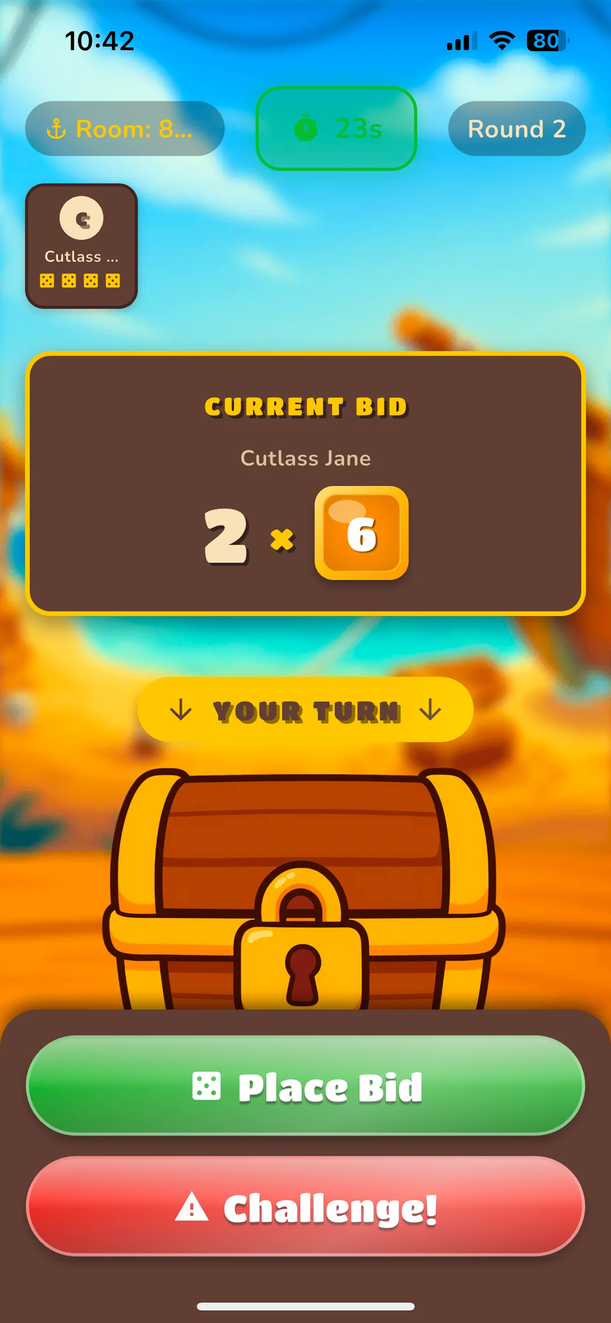 Captain's Bluff screen view 2